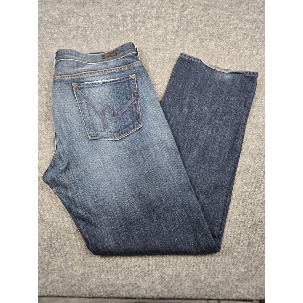 Citizens of Humanity Evans 606 Jeans Mens 42x32 Relaxed Button Fly #1163